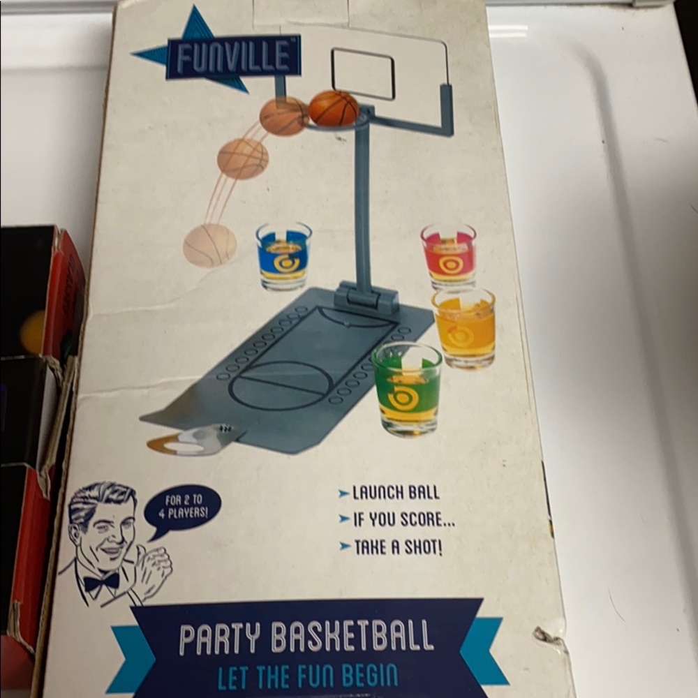 2 party games with shot glasses